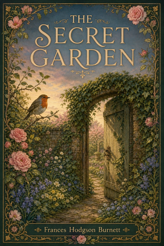 Cover of The Secret Garden by Frances Hodgson Burnett