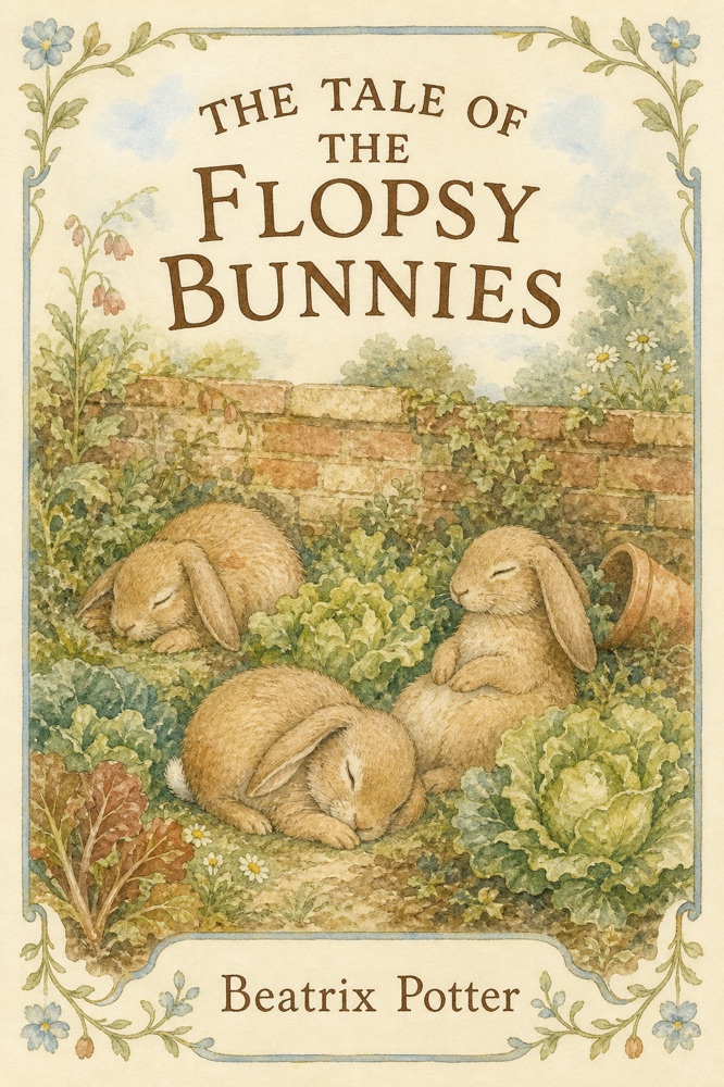 Cover of The Tale of the Flopsy Bunnies by Beatrix Potter